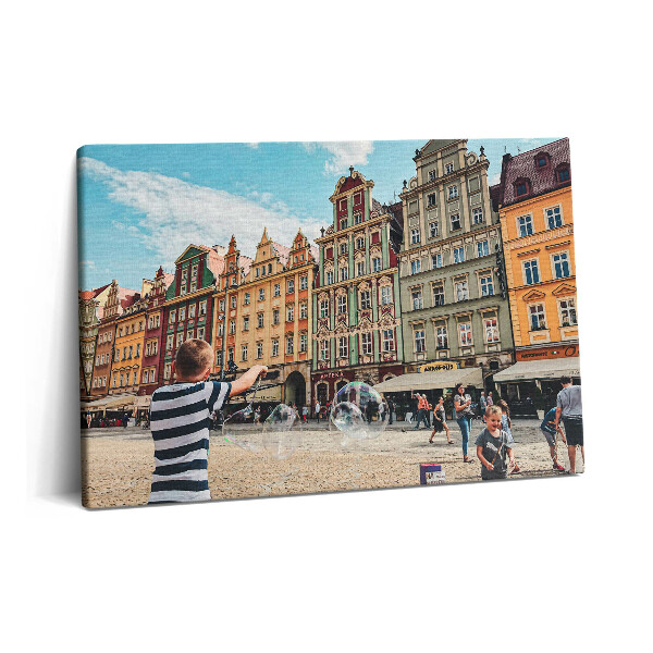 Obraz canvas 60x40 Rynek we Wrocławiu