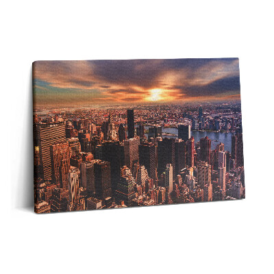Obraz canvas 60x40 Pejzaż zachodniego Nowego Jorku