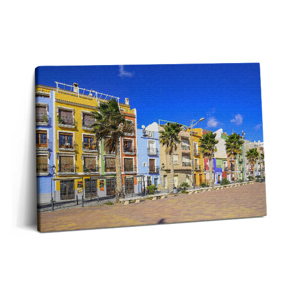 Obraz canvas 60x40 Miasteczko na Costa Blanca