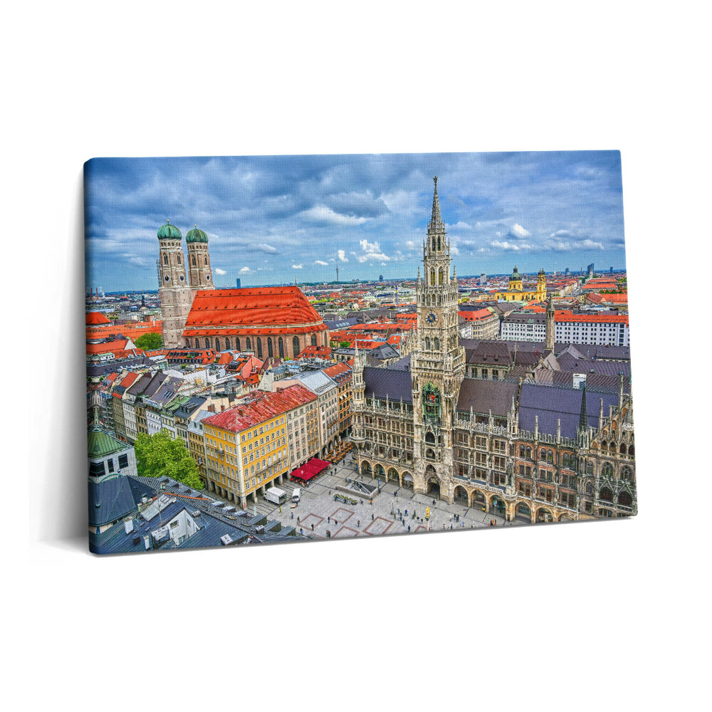 Obraz canvas 60x40 Ratusz na Marienplatz w Monachium