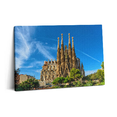Obraz canvas 60x40 Katedra Sagrada Familia
