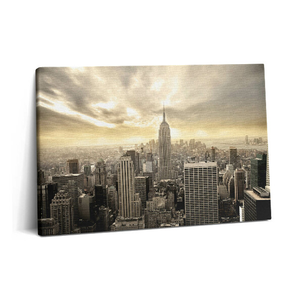 Obraz canvas 60x40 Panorama Empire State Building