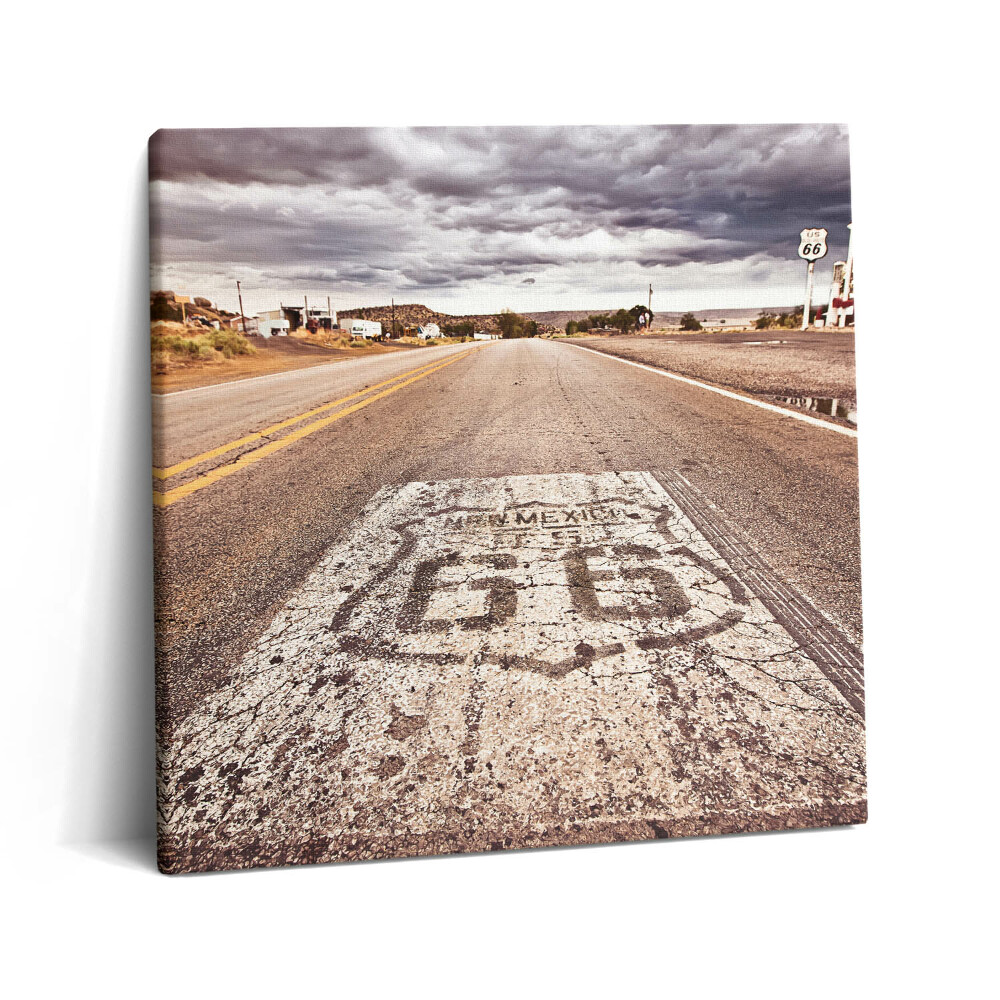 Obraz canvas 60x60 Droga stanowa Route 66 w USA