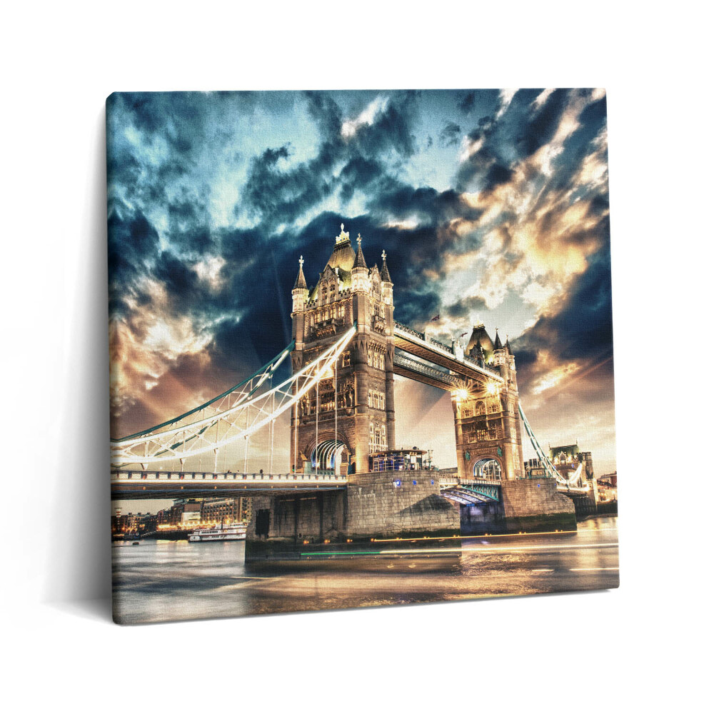 Obraz canvas 60x60 Tower Bridge w Londynie