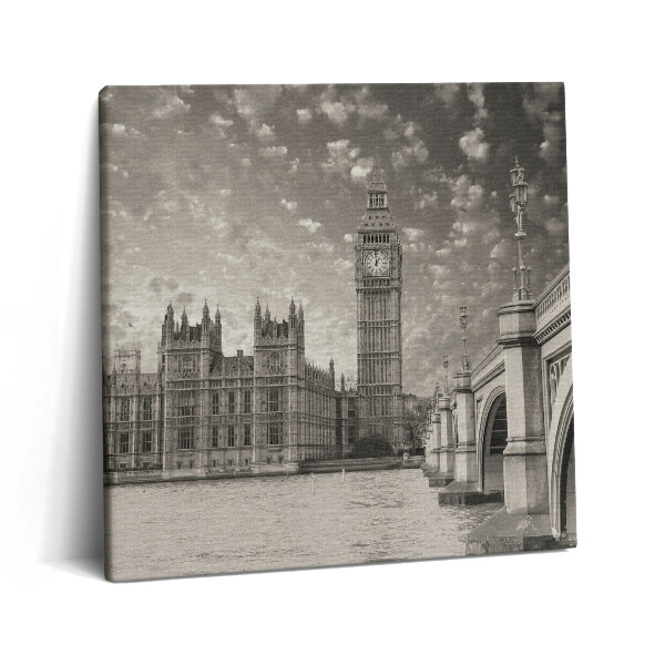 Foto obraz ze zdjęcia 60x60 Londyn Anglia Big Ben