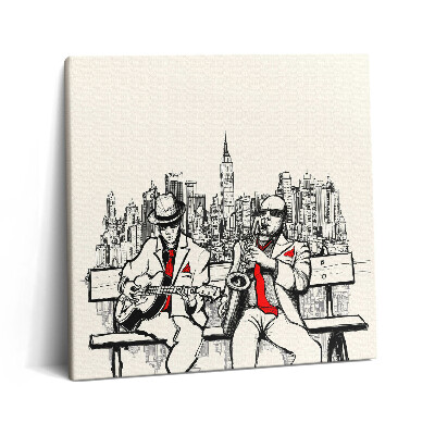 Foto obraz ze zdjęcia 60x60 Jazz w Nowym Jorku