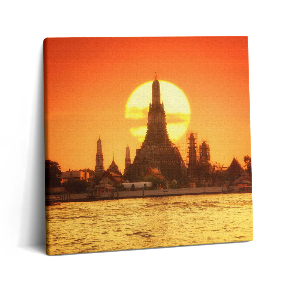 Obraz canvas 60x60 Wat arun Bangkok Tajlandia