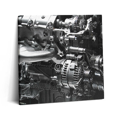 Obraz canvas 60x60 Część silnika samochodowego