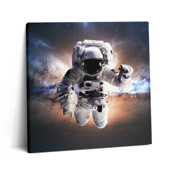 Obraz canvas 60x60 Astronauta w kosmosie