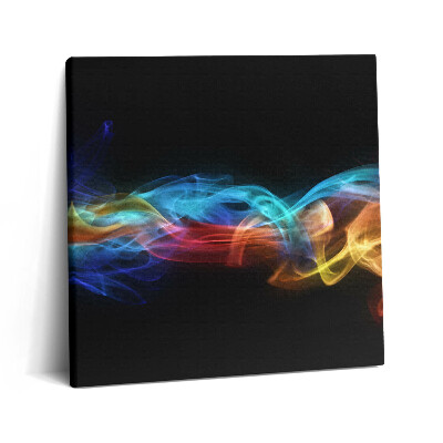 Obraz canvas 60x60 Kolorowe abstrakcyjne linie świetlne