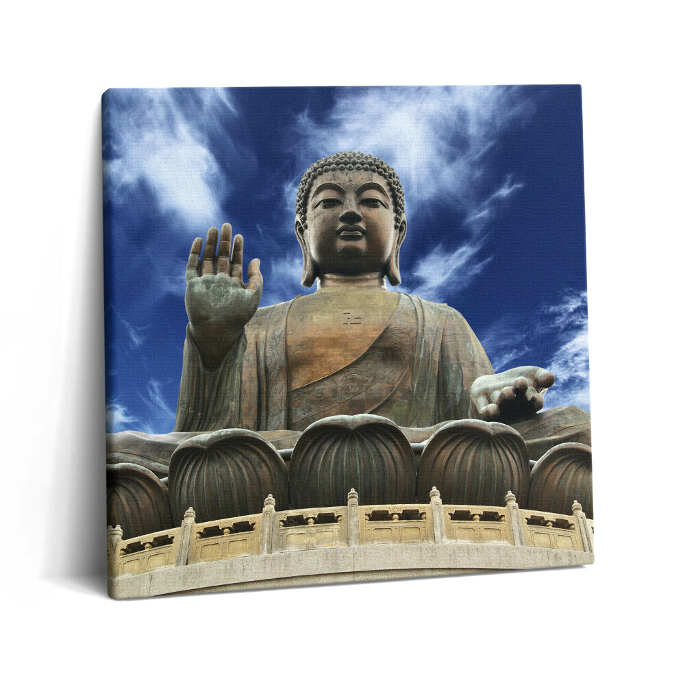 Foto obraz na płótnie 60x60 Budda Tian Tan w Hongkongu