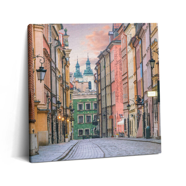 Obraz canvas 60x60 Stare Miasto w Warszawie