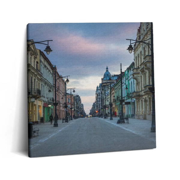 Foto obraz ze zdjęcia 60x60 Piotrkowskiej w Łodzi