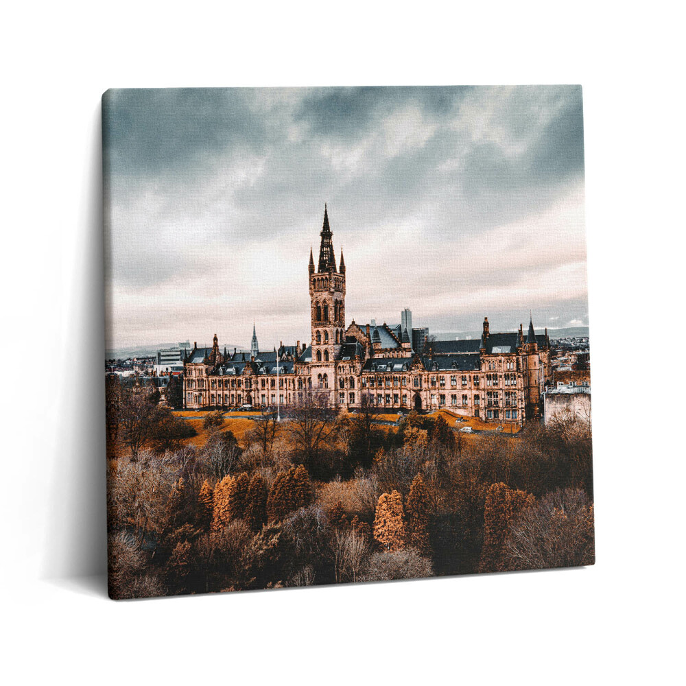 Foto-obraz canvas 60x60 Uniwersytet w Glasgow w Szkocji