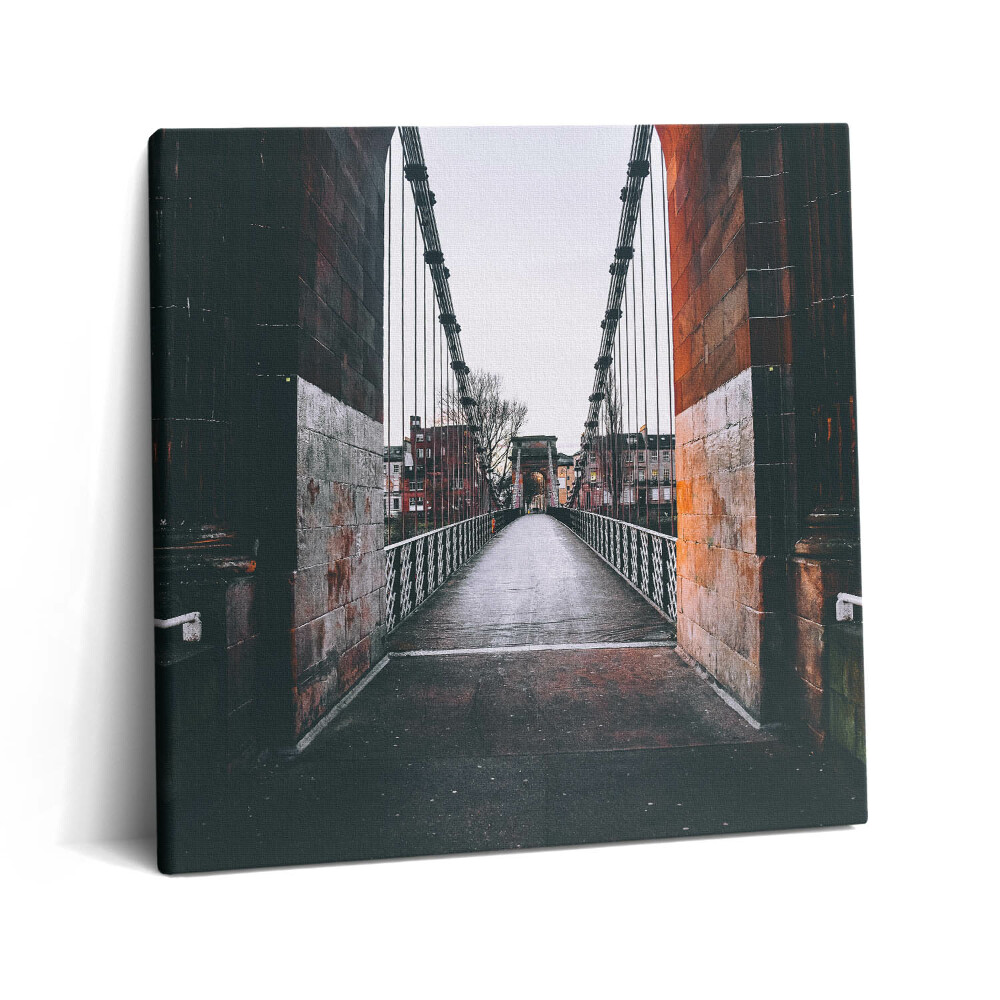 Foto-obraz canvas 60x60 Betonowy tunel w Glasgow