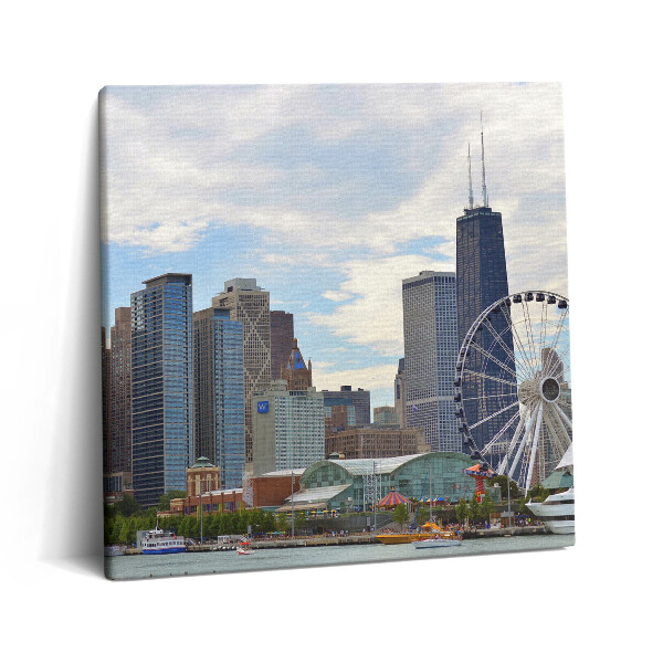 Obraz canvas 60x60 Pejzaż Chicago