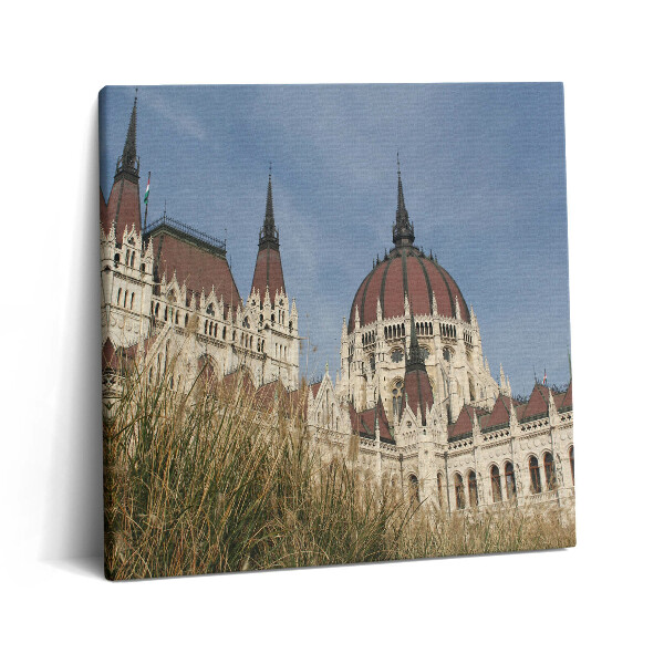 Foto-obraz canvas 60x60 Parlament Budapesztu