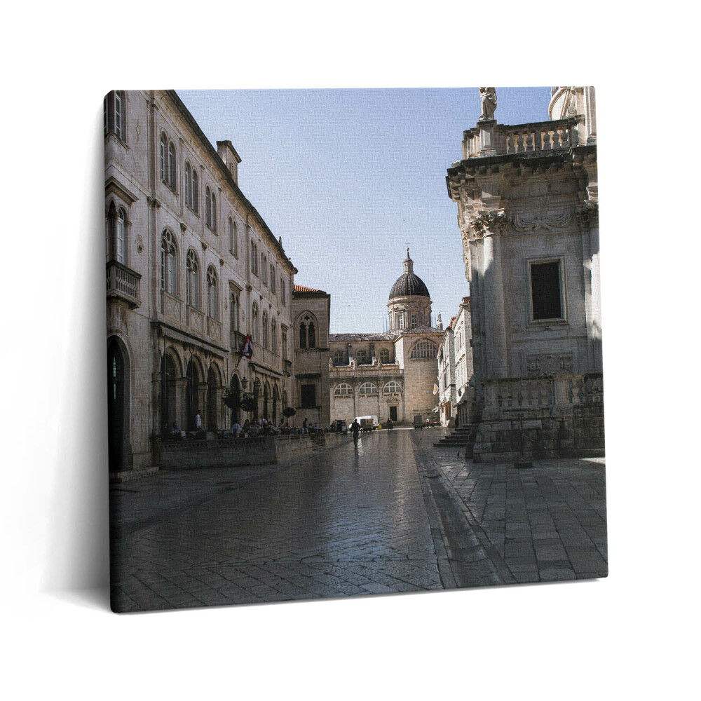 Foto-obraz canvas 60x60 Katedra w Dubrowniku