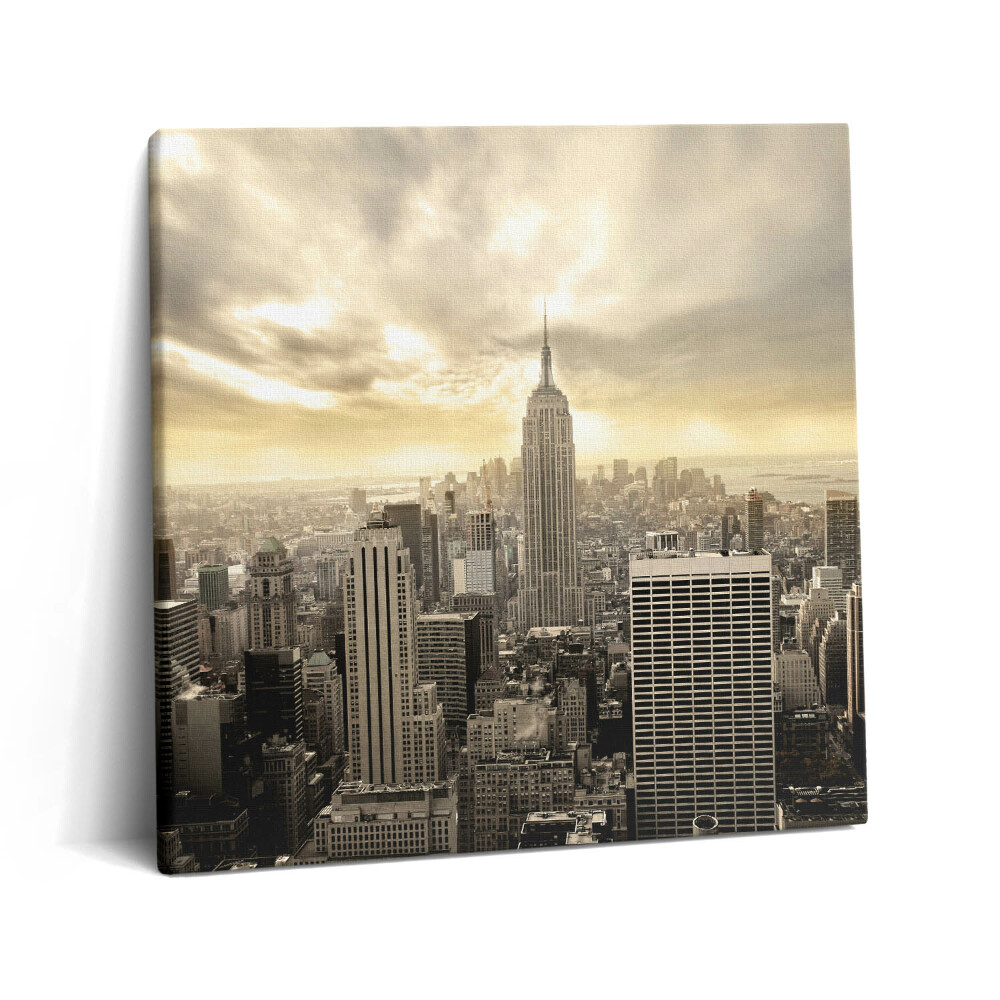 Obraz canvas 60x60 Panorama Empire State Building