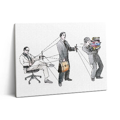 Obraz na płótnie 80x60 Ludzie-lalki