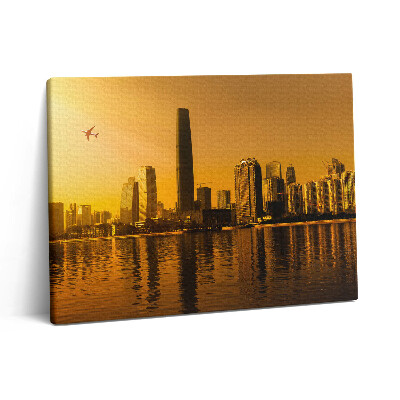 Fotoobraz canvas 80x60 Rzeka Zhujiang