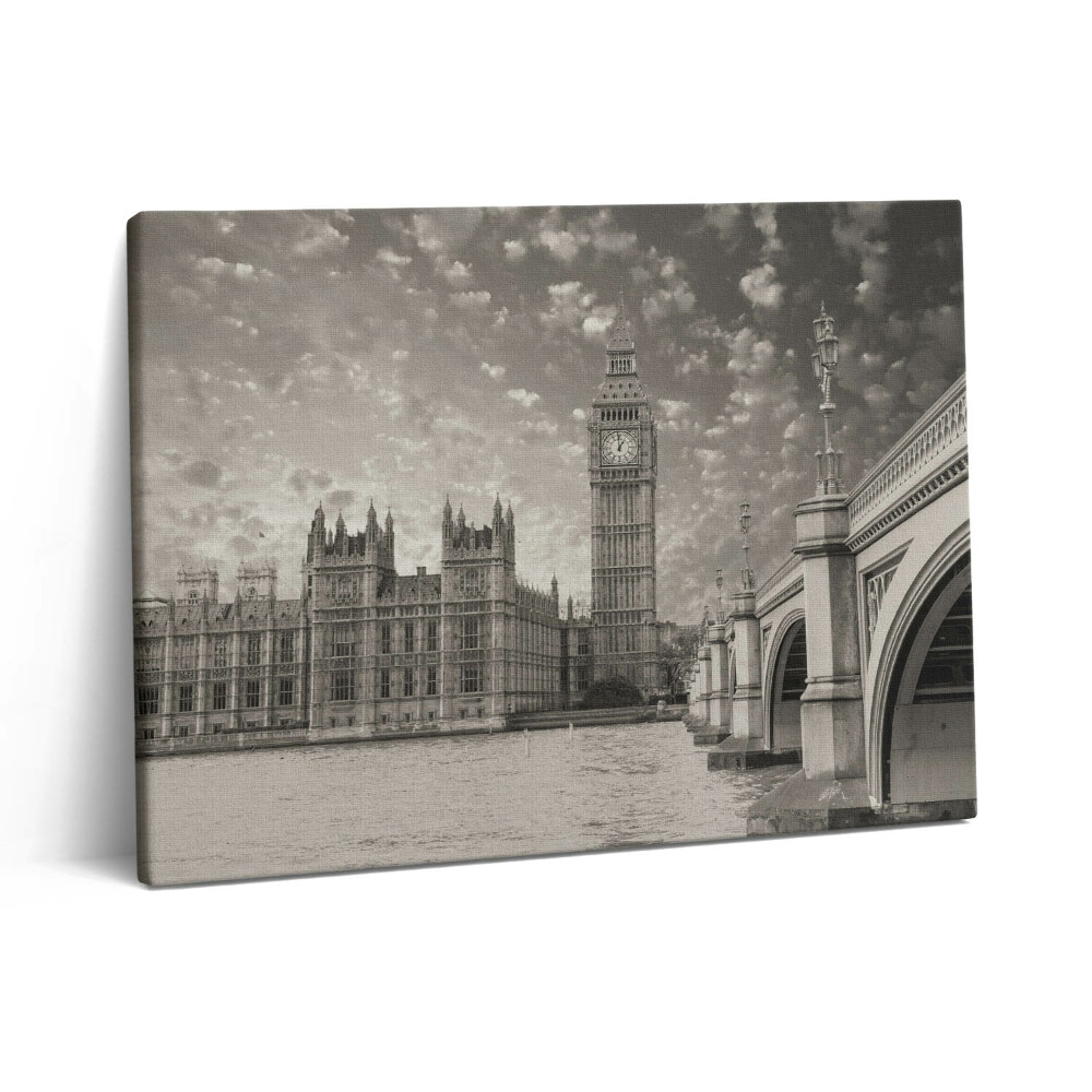 Fotoobraz canvas 80x60 Londyn Anglia Big Ben