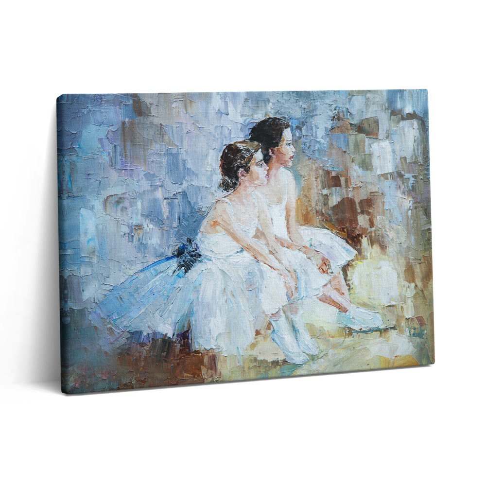 Fotoobraz canvas 80x60 Młode baletnice