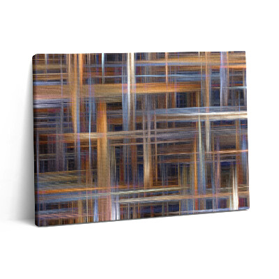 Obraz na płótnie 80x60 Abstrakcja geometrii