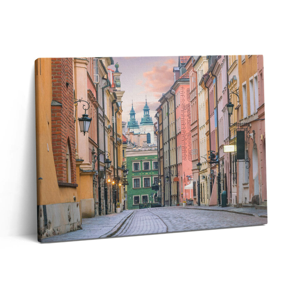 Fotoobraz canvas 80x60 Stare Miasto w Warszawie