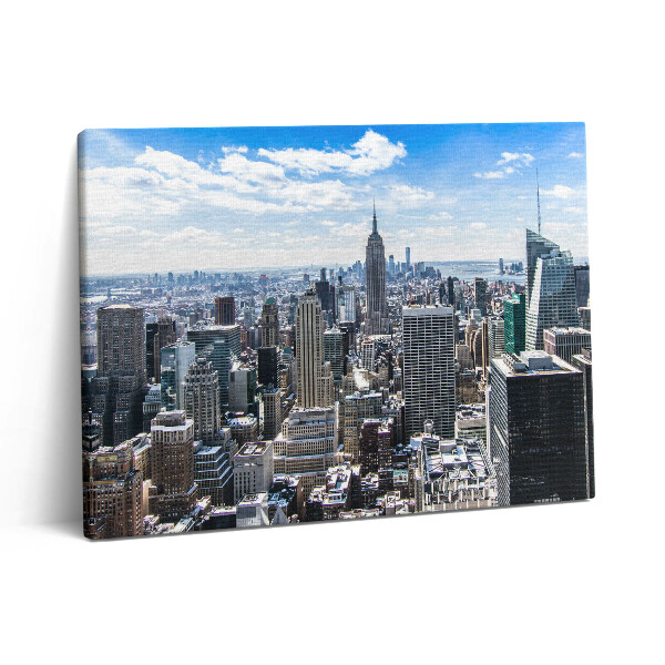 Foto obraz canvas 80x60 Empire State Building w Nowym Jorku