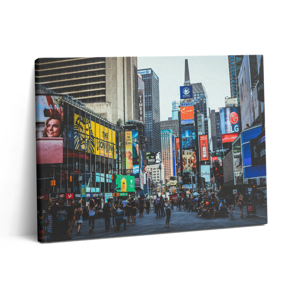 Foto obraz canvas 80x60 Times Square w Nowym Jorku