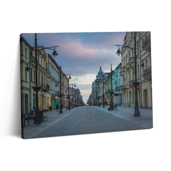 Fotoobraz canvas 80x60 Piotrkowskiej w Łodzi