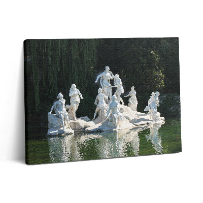 Foto obraz canvas 80x60 Pałac Królewski w Casercie w Neapolu