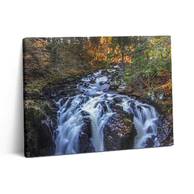 Foto obraz canvas 80x60 Zdjęcie krajobrazu rzeki