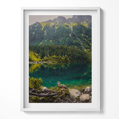 Obraz w ramce Morskie Oko w Tatrach