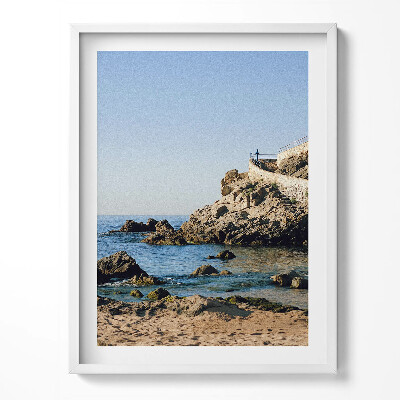 Obraz w ramce Plaża na Costa Brava