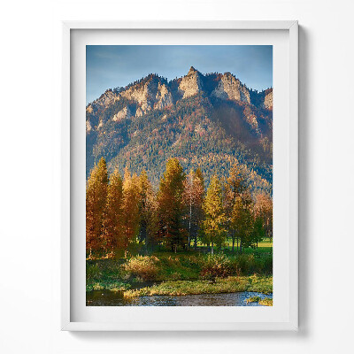 Obraz w ramce Szczyt gór Trzy Korony