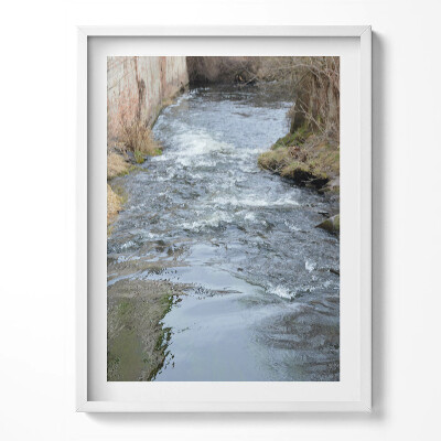 Obraz w ramce Tasovice rzeka Dyja Morawy