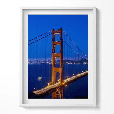 Obraz w ramce Widok na most Golden Gate