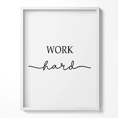 Obraz w ramce Motywacyjny napis 