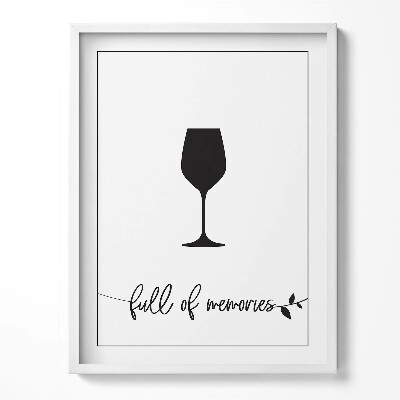 Obraz w ramce Napis do kuchni i jadalni 