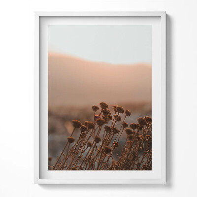 Obraz w ramce Boho romantyczny pejzaż traw