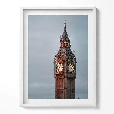 Obraz w ramce Big Ben wieczorem Londyn
