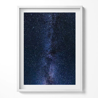 Obraz w ramce Zdjęcie kosmosu i gwiazd