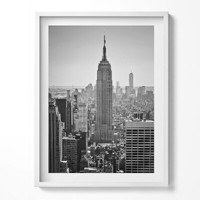 Obraz w ramce Widok na wieżowce Nowy Jork
