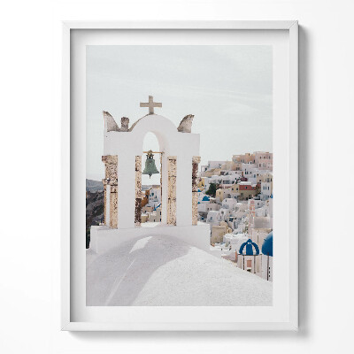 Obraz w ramce Architektura Grecji Santorini