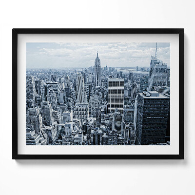 Obraz z ramką Widok na Nowy York