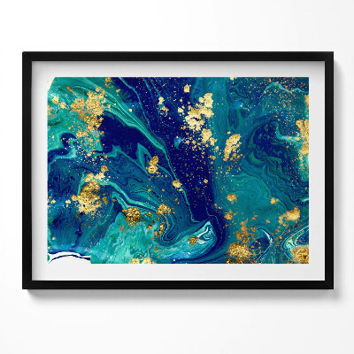 Obraz z ramką Sztuka nowoczesna, abstrakcja