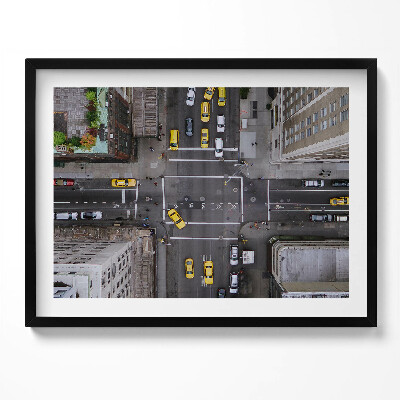 Obraz z ramką Manhattan 5th Avenue Nowy Jork