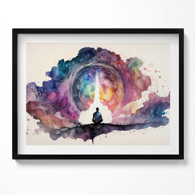 Obraz z ramką Medytacja styl życia